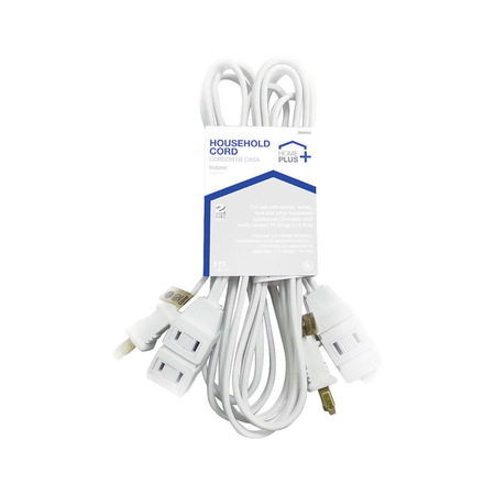 HOME PLUS Ext Cord Cube16/2 Wht 6' IN162PT206WHHP